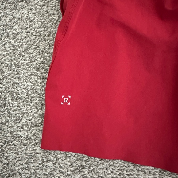 Lululemon Channel Cross Swim Short 7" Game Day Red Size Small - Picture 7 of 8